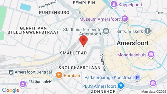 Bedrijfsruimtes for rent i Amersfoort - kort over placeringen