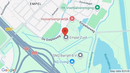 Bedrijfsruimtes for rent i Den Bosch - Foto uit Google Street View