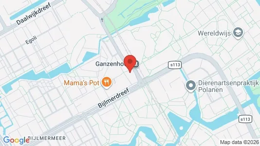 Kantorruimte for rent i Amsterdam-Zuidoost - kort over placeringen