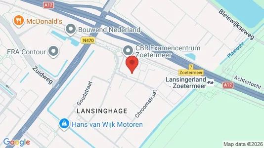Kantorruimte for rent i Zoetermeer - Foto uit Google Street View