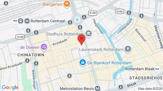 Kantorruimte for rent i Rotterdam Charlois - kort over placeringen