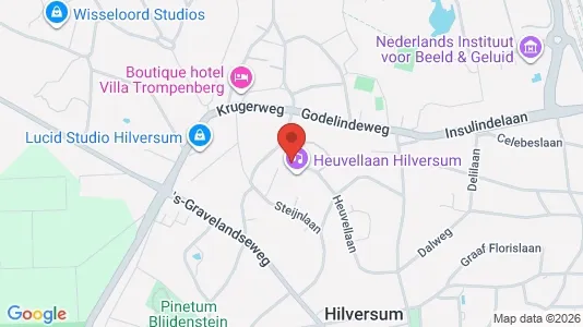 Kantorruimte for rent i Hilversum - kort over placeringen