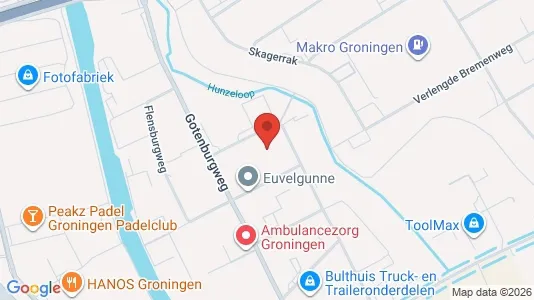 Bedrijfsruimtes for rent i Groningen - Foto uit Google Street View