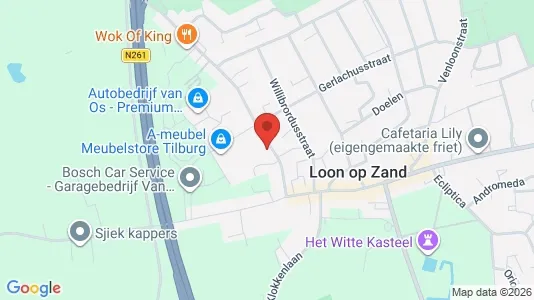 Bedrijfsruimtes for rent i Loon op Zand - Foto uit Google Street View