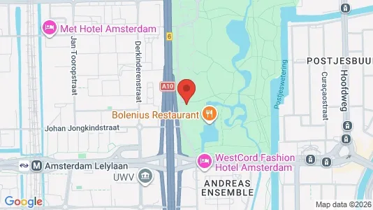 Kantorruimte for rent i Amsterdam De Baarsjes - kort over placeringen