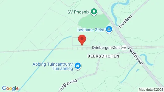 Kantorruimte for rent i Zeist - kort over placeringen