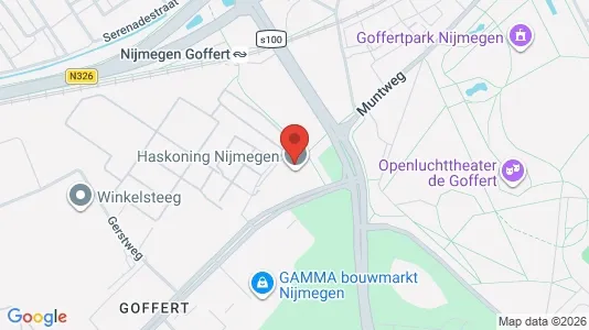 Kantorruimte for rent i Nijmegen - kort over placeringen