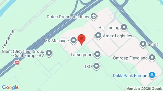 Bedrijfsruimtes for rent i Lelystad - Foto uit Google Street View