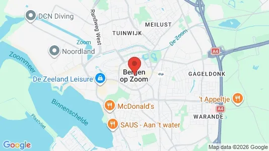 Winkels for sale i Bergen op Zoom - Foto uit Google Street View