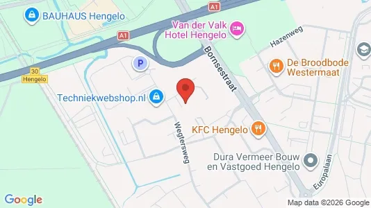 Bedrijfsruimtes for rent i Hengelo - Foto uit Google Street View
