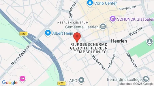 Kantorruimte for sale i Heerlen - kort over placeringen