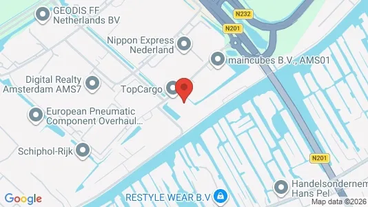 Kantorruimte for rent i Haarlemmermeer - kort over placeringen