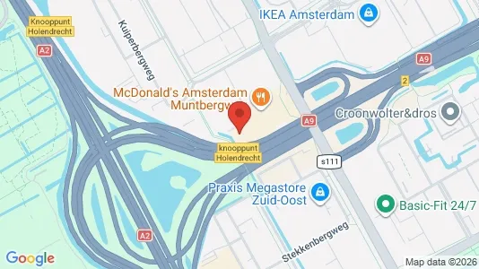 Kantorruimte for rent i Amsterdam-Zuidoost - kort over placeringen
