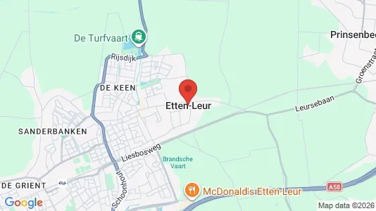 Kantorruimte for rent i Etten-Leur - Foto uit Google Street View