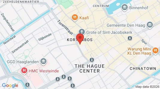 Kantorruimte for rent i The Hague Centrum - Foto uit Google Street View