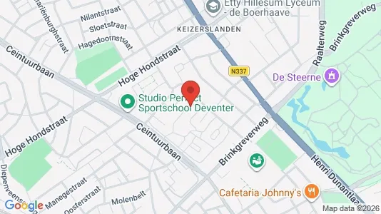 Grond for sale i Deventer - kort over placeringen