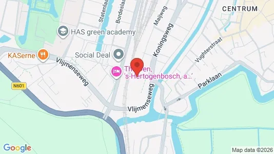 Kantorruimte for rent i Den Bosch - kort over placeringen