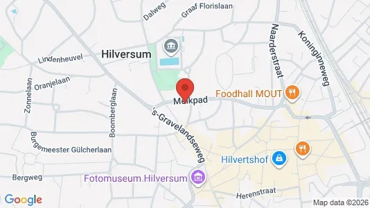 Kantorruimte for rent i Hilversum - kort over placeringen