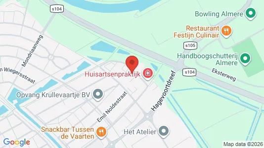 Bedrijfsruimtes for rent i Almere - Foto uit Google Street View