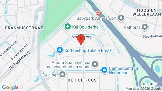 Kantorruimte for rent i Amersfoort - kort over placeringen