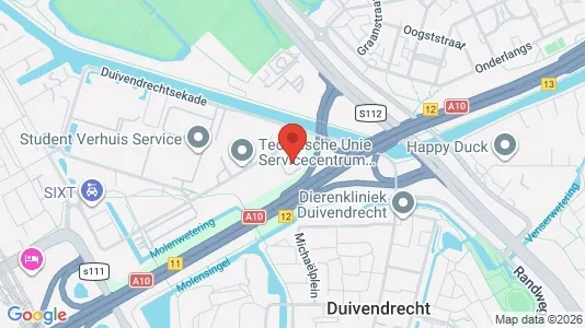 Kantorruimte for rent i Amsterdam Oost-Watergraafsmeer - kort over placeringen