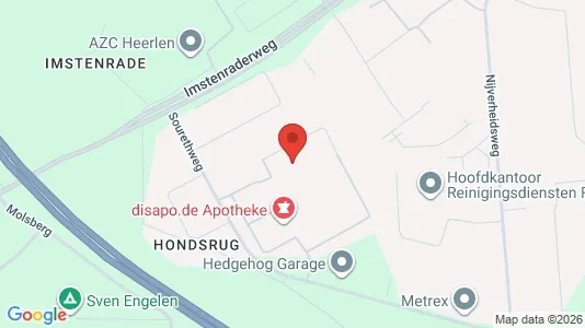 Bedrijfsruimtes for rent i Heerlen - kort over placeringen