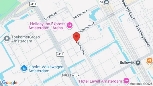 Kantorruimte for rent i Amsterdam-Zuidoost - kort over placeringen