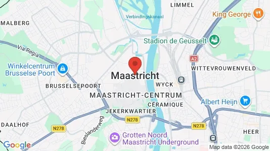Winkels for rent i Maastricht - Foto uit Google Street View