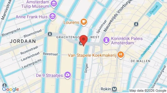 Bedrijfsruimtes for rent i Amsterdam Centrum - kort over placeringen