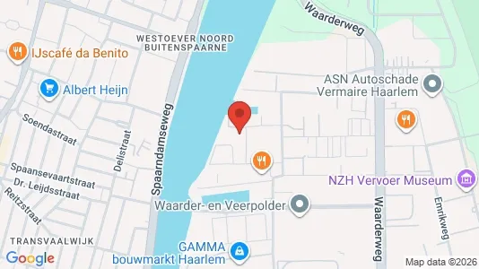 Bedrijfsruimtes for rent i Haarlem - kort over placeringen