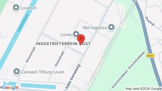 Producties for rent i Tilburg - Foto uit Google Street View