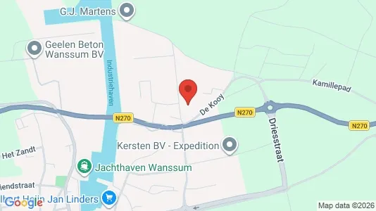 Bedrijfsruimtes for sale i Venray - kort over placeringen