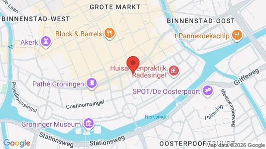 Kantorruimte for rent i Groningen - Foto uit Google Street View