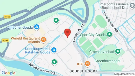 Kantorruimte for rent i Gouda - Foto uit Google Street View