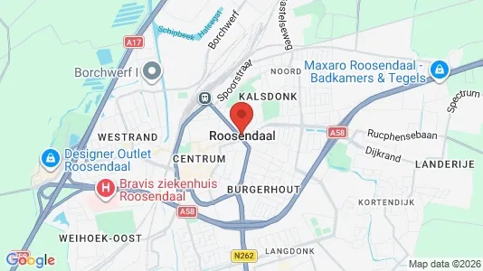 Bedrijfsruimtes for rent i Roosendaal - Foto uit Google Street View