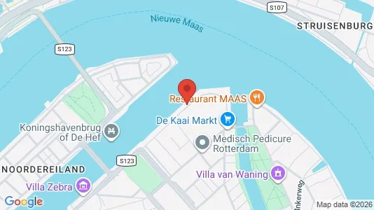 Kantorruimte for rent i Rotterdam Feijenoord - kort over placeringen