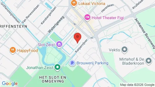 Kantorruimte for rent i Zeist - kort over placeringen