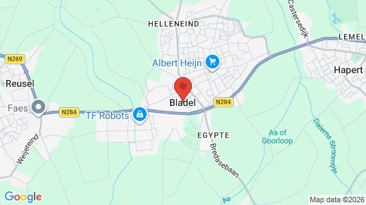 Grond for sale i Bladel - Foto uit Google Street View