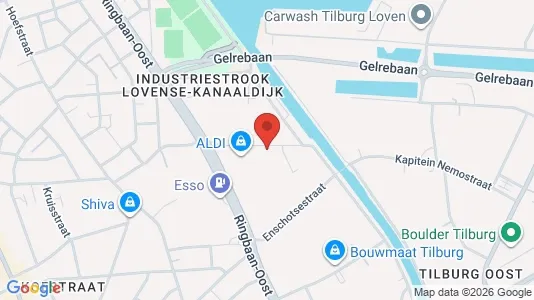 Bedrijfsruimtes for rent i Tilburg - Foto uit Google Street View