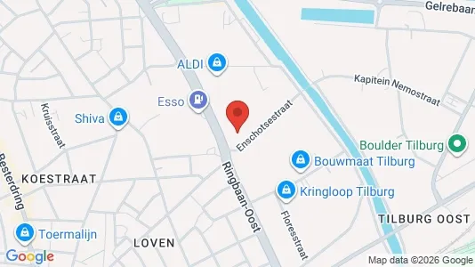 Bedrijfsruimtes for rent i Tilburg - Foto uit Google Street View