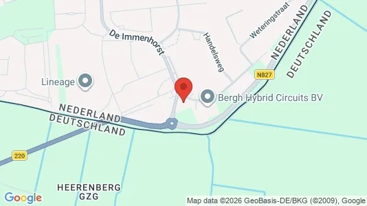 Bedrijfsruimtes for rent i Montferland - kort over placeringen