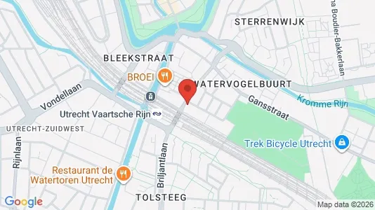 Praktijkruimtes for rent i Utrecht Oost - kort over placeringen