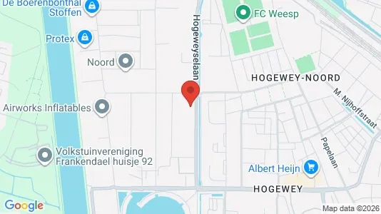 Bedrijfsruimtes for rent i Weesp - kort over placeringen