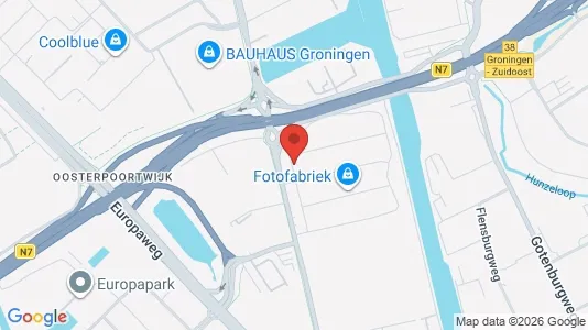 Bedrijfsruimtes for rent i Groningen - Foto uit Google Street View