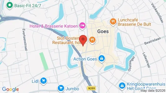 Bedrijfsruimtes for rent i Goes - kort over placeringen