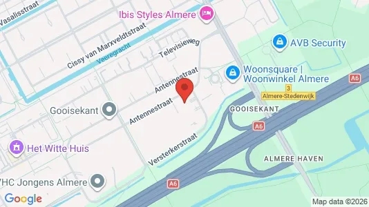 Bedrijfsruimtes for rent i Almere - Foto uit Google Street View