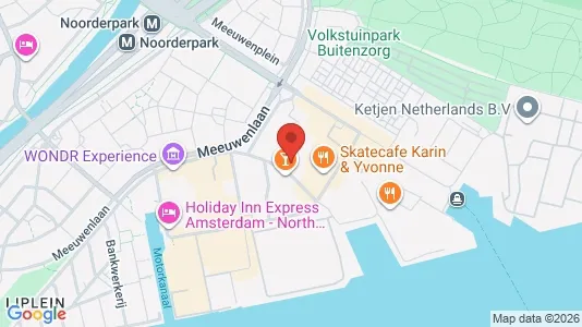 Bedrijfsruimtes for rent i Amsterdam Noord - kort over placeringen