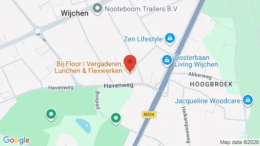 Kantorruimte for rent i Wijchen - kort over placeringen