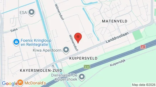 Bedrijfsruimtes for rent i Apeldoorn - kort over placeringen