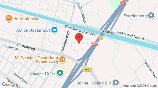 Kantorruimte for rent i Oosterhout - Foto uit Google Street View